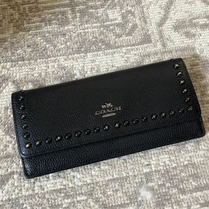 Authentic Coach Studded Wallet